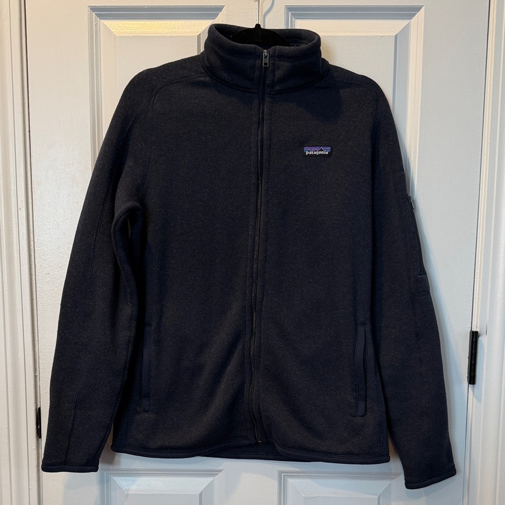 Patagonia Women's Better Sweater® Fleece Jacket New Navy Size Large Full Zip
